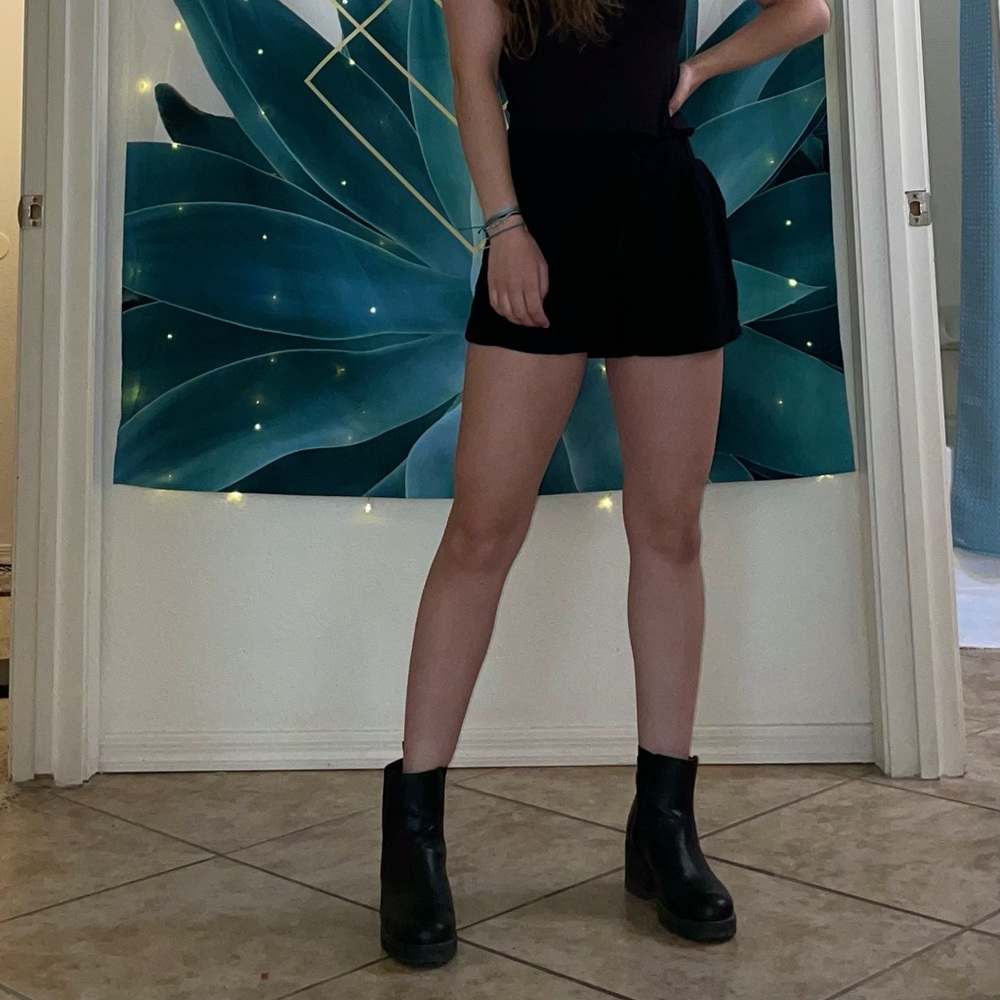 Black booties